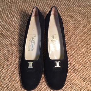 Salvatore Ferragamo Black Heels
